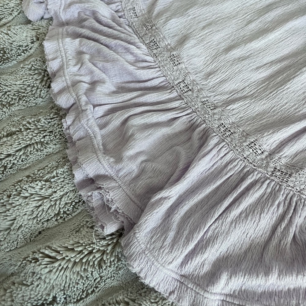 Free People sleeveless tunic dress in lavender size L - Picture 4 of 9